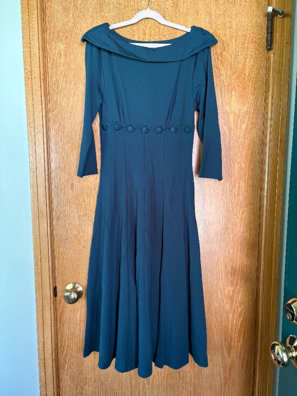 Vintage 1940s Swing Dress